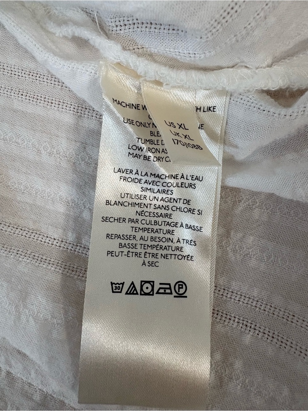 Free People Love Me Truly Tunic XL Optic White Ruffle Cottagecore Boho Mini - Picture 8 of 8